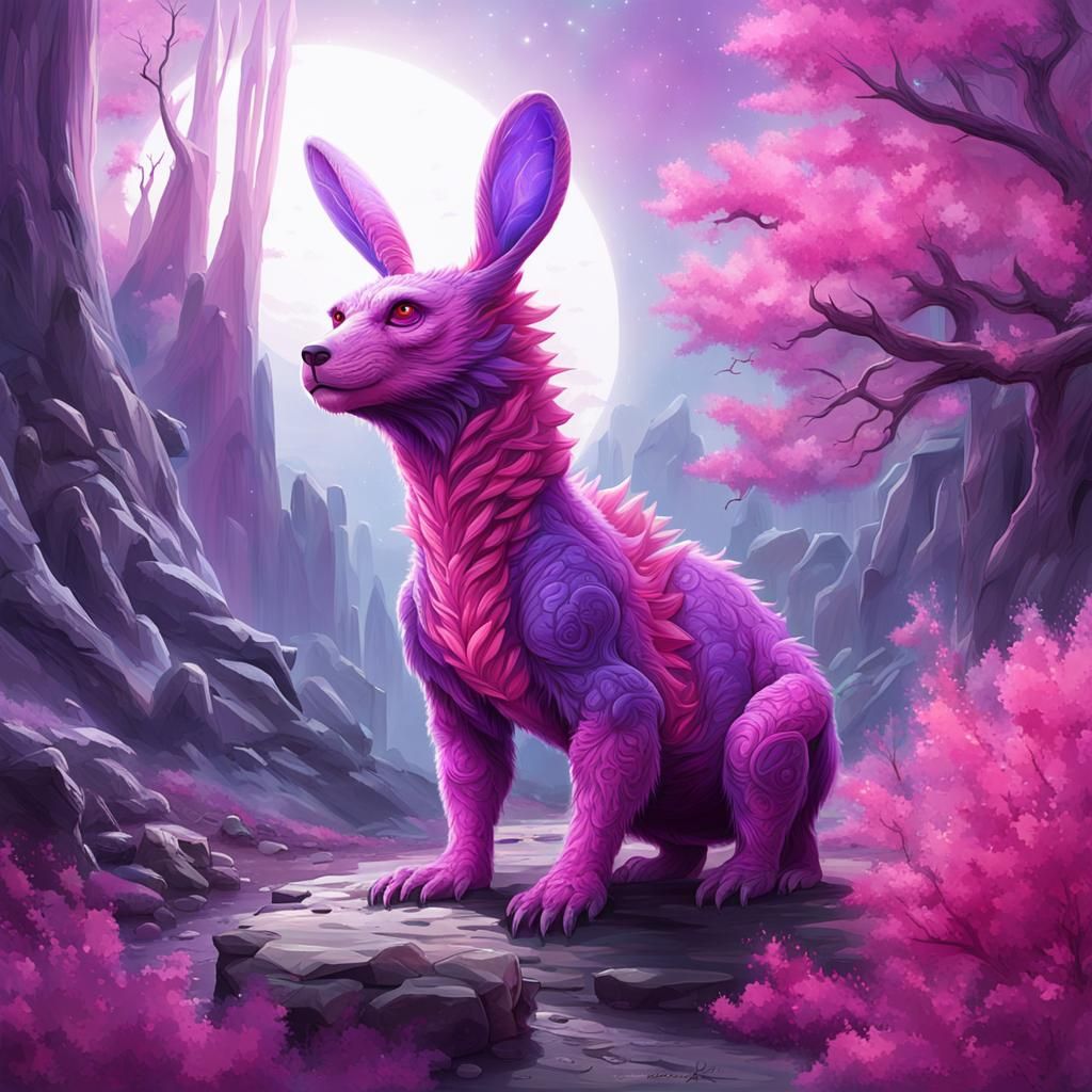 Exoplanet Speculative Zoology: Purple Alien Lifeforms