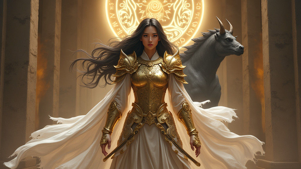 Virgo Gold Saint Confronts Devil: Detailed Cosplay