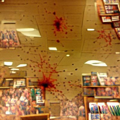 Barnes and Noble Blood Explosion