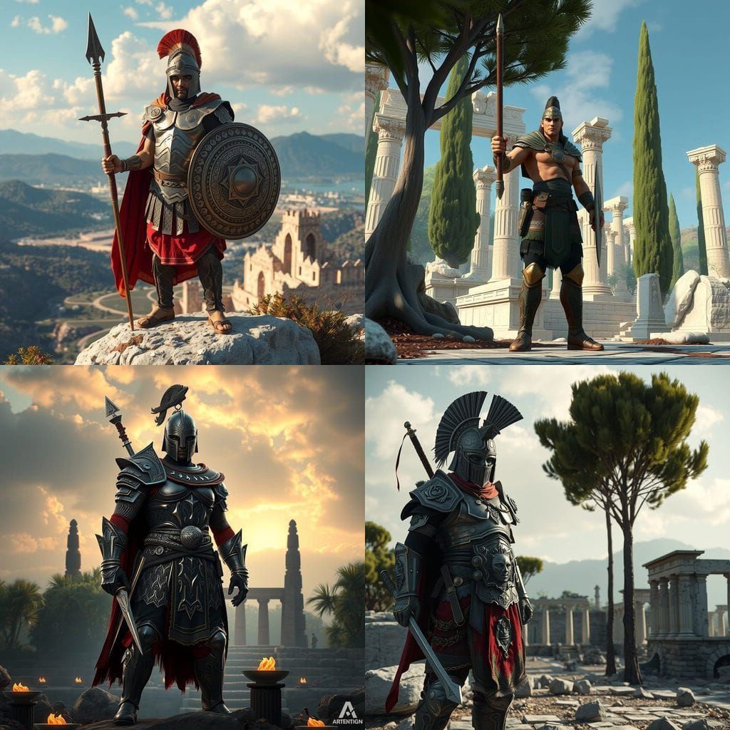 Epic 3D Game Cinematic Masterpiece in 8K