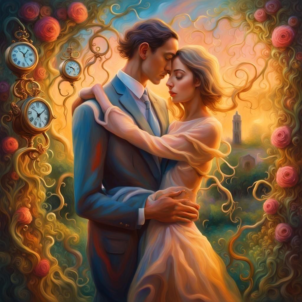 Surrealist Exploration of Love and Vulnerability