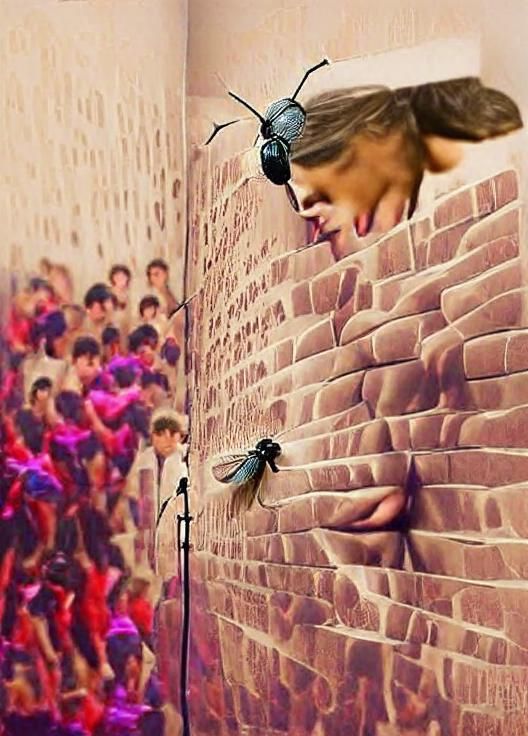 Surreal Walls Whispering Secrets and Stories