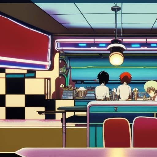 Ghibli-Inspired Anime Key Visual in Shinkai Style