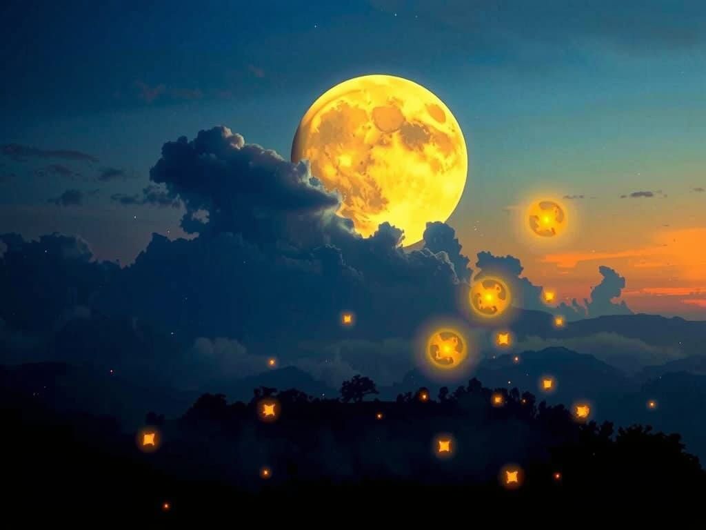 Mystical Fortune-Teller Shop Window in a Cinematic, Dreamlik...