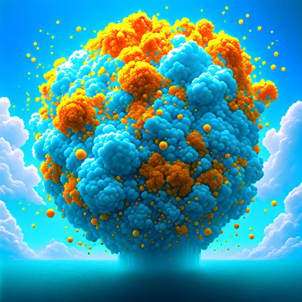 Cloud Animals in the Rain with Strong Expressions