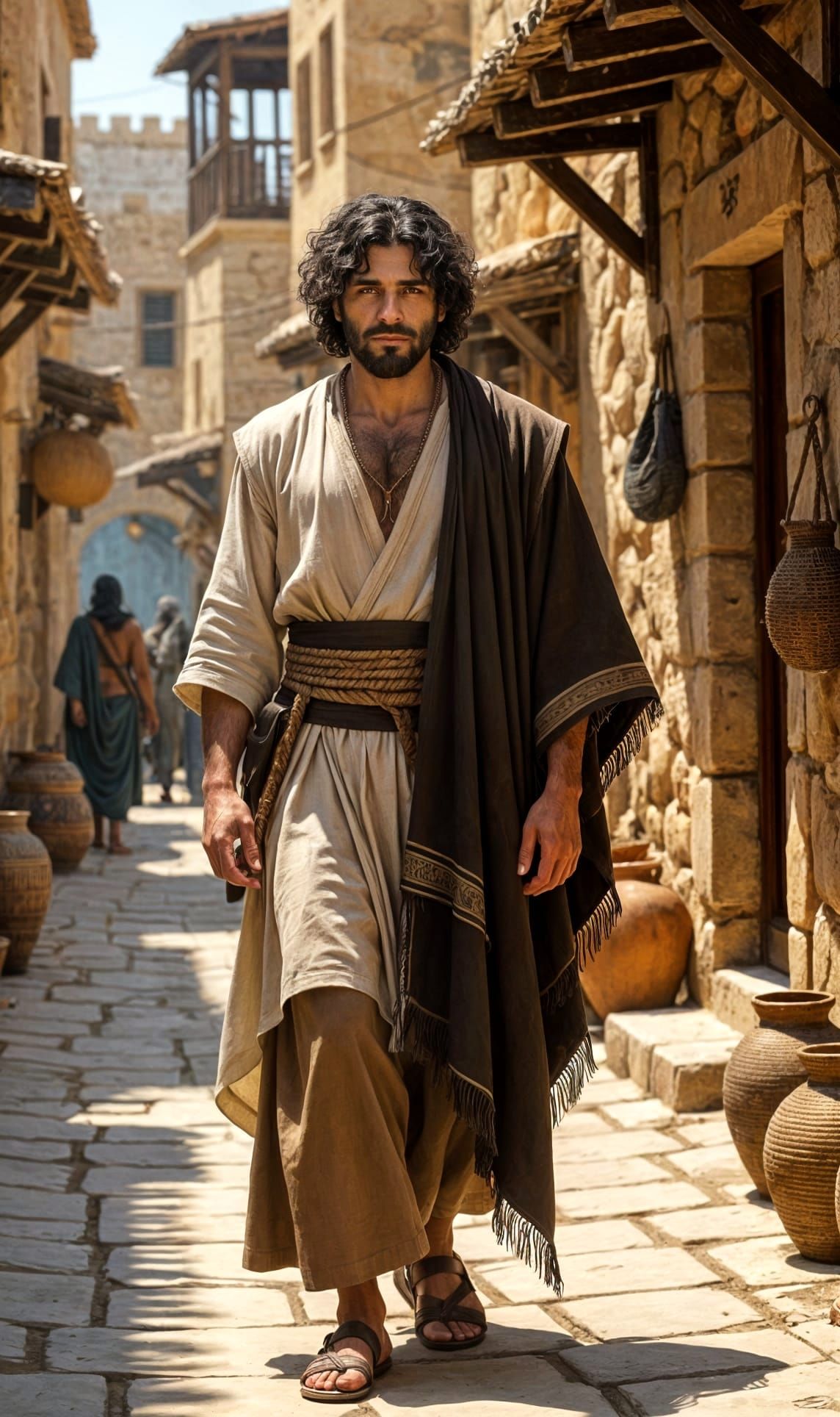 First Century Middle-Eastern Man in Ancient Nazareth