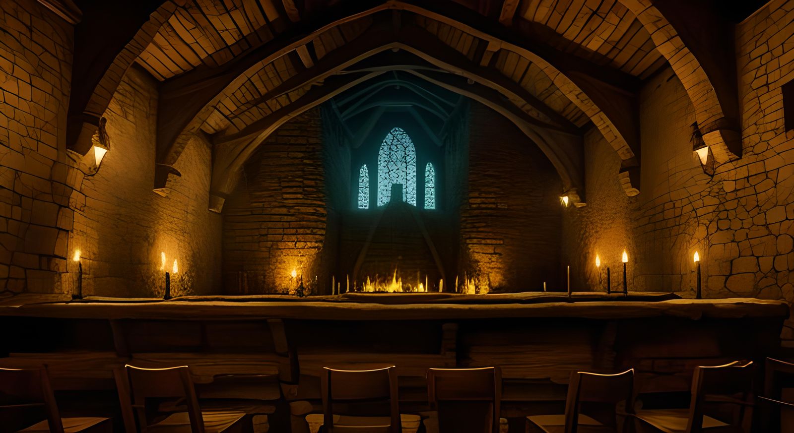 Beautifully Lit Medieval Lair