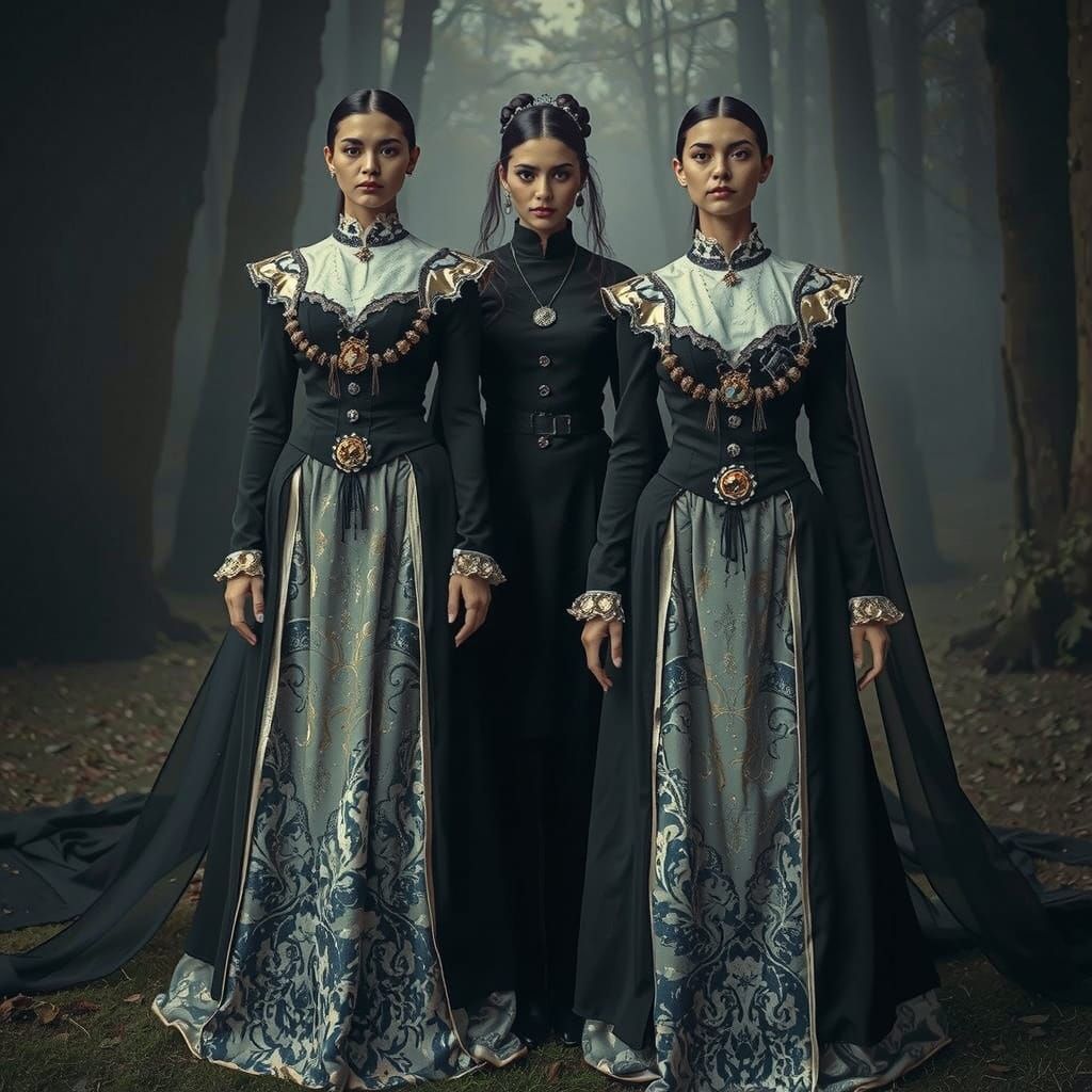 Surreal Doppelganger in a Dreamlike Atmosphere