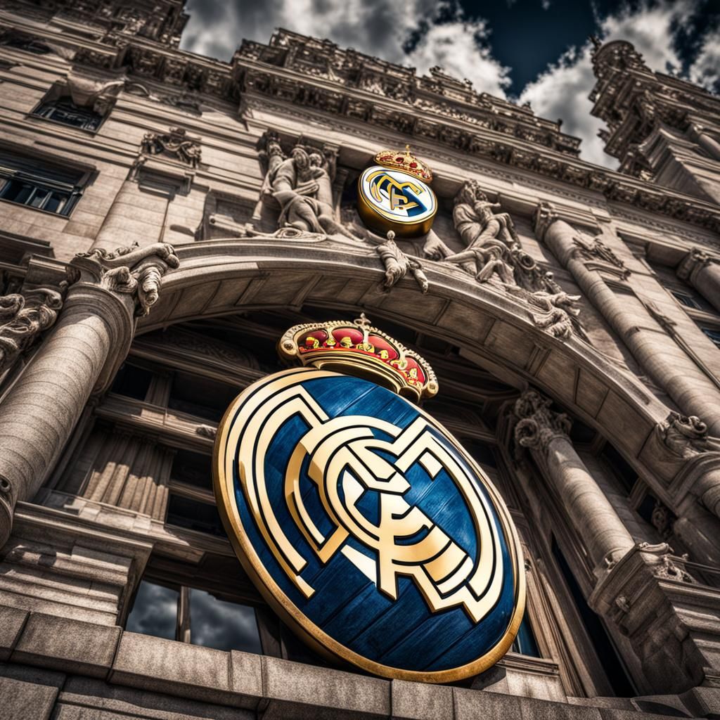 Hyperrealistic Real Madrid in Cinematic Composition