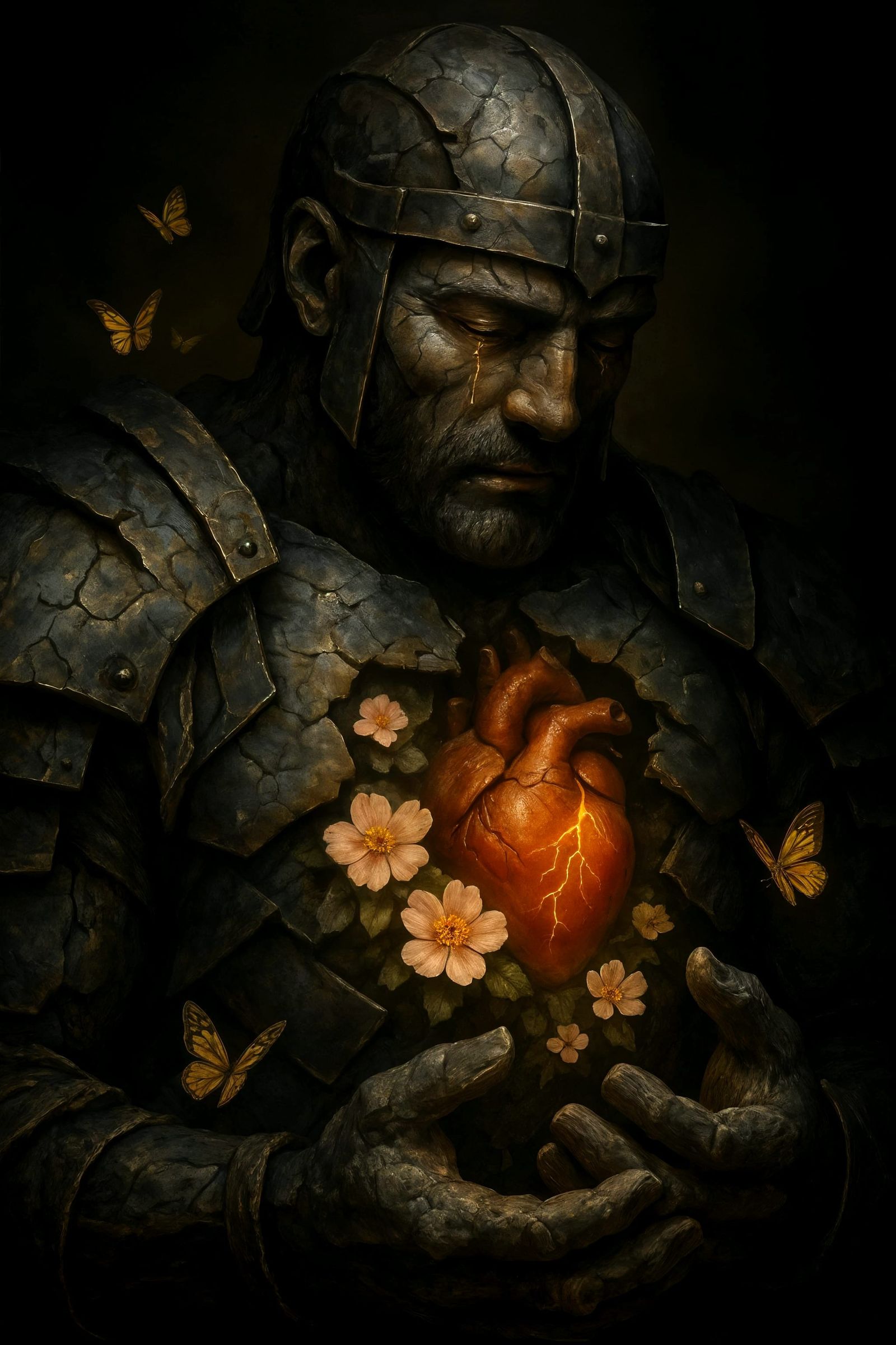 Stone Warrior: Brutal Exterior, Tender Core