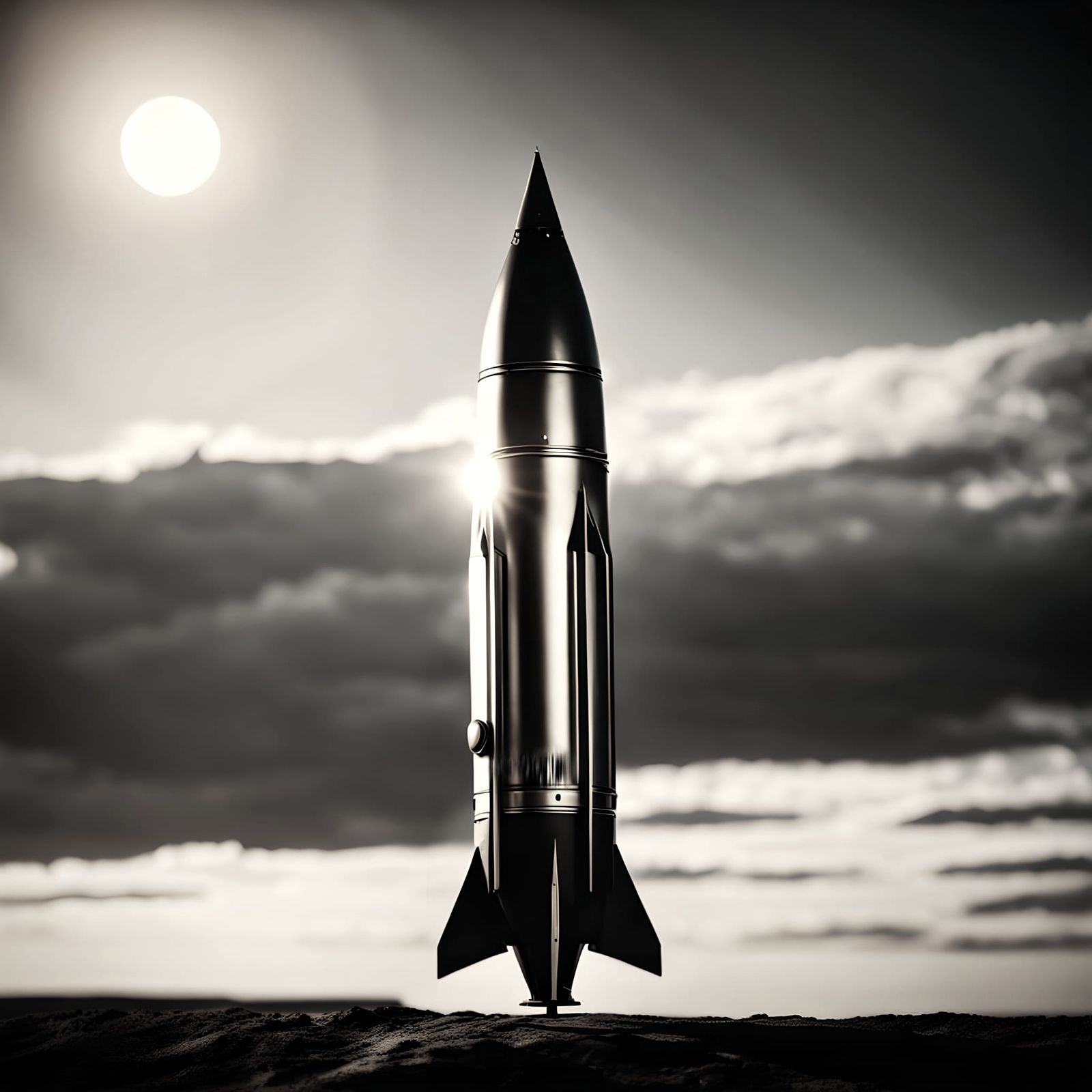 Aurora on the Lunar Horizon