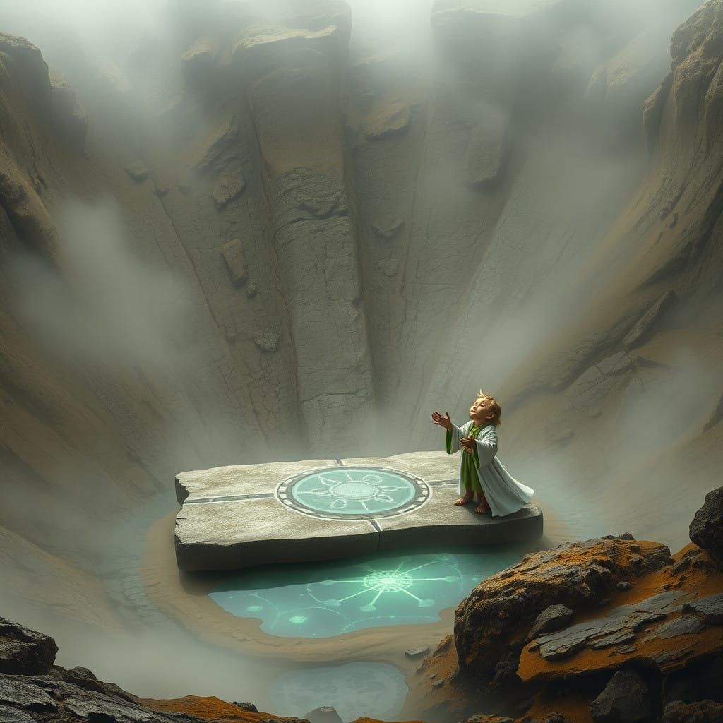 Ancient Crater Reveals Otherworldly Energy in Ethereal Lands...