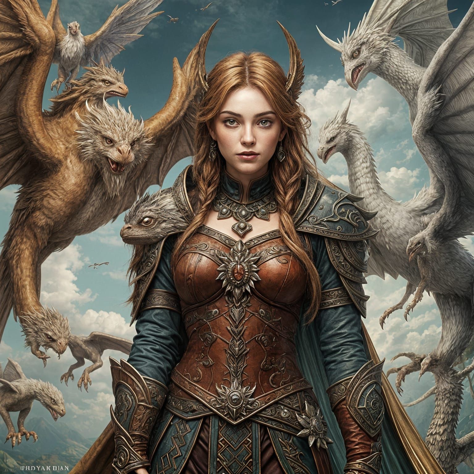 Mother of Dragons and Winged Beasts in Epic Fantasy