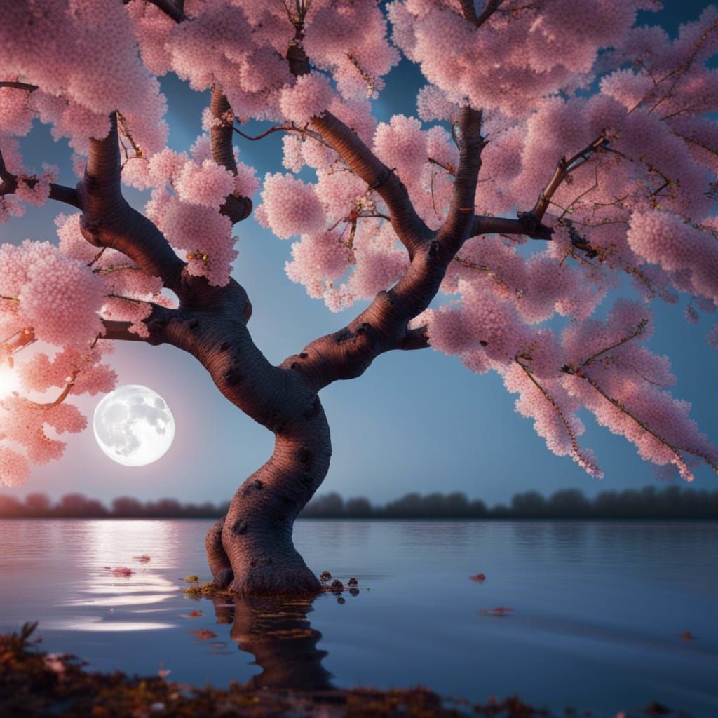 Cherry Tree Between Seasons in Wildlife Photography