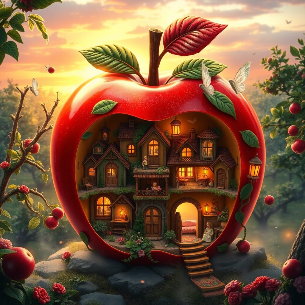 APPLE.... Home sweet home