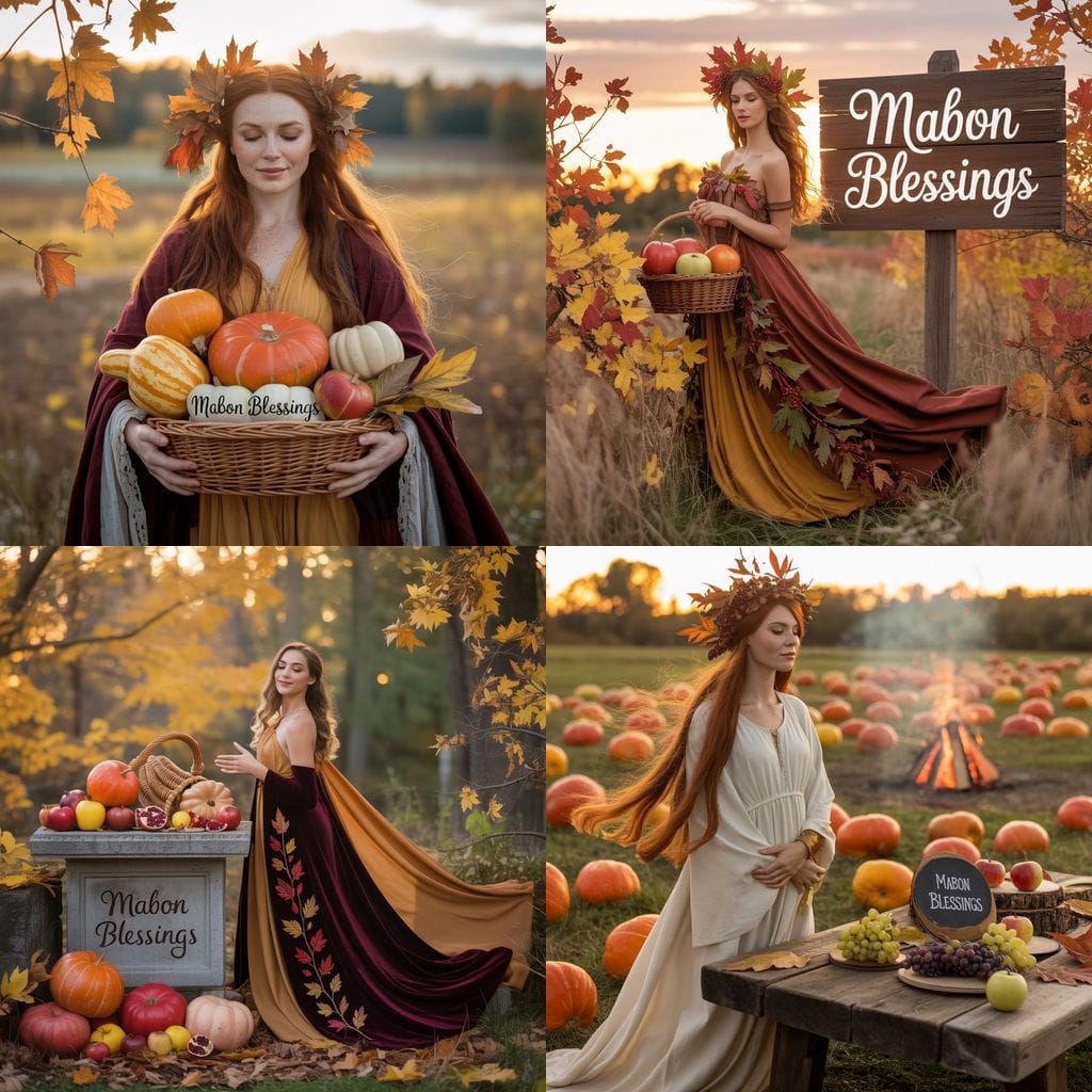 Mabon Blessings: Goddess of Fall Equinox Celebration