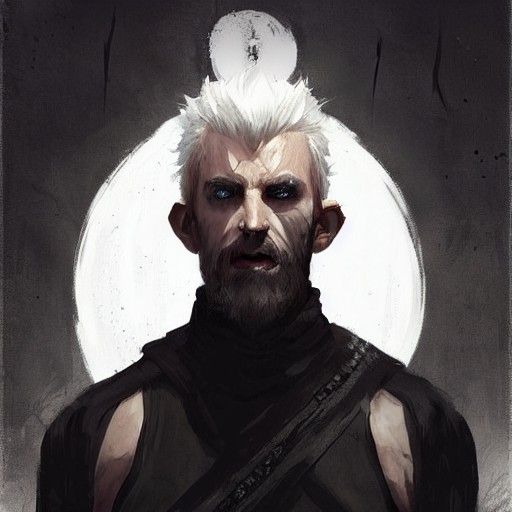 Sinister Tiefling Assassin with Dual Daggers