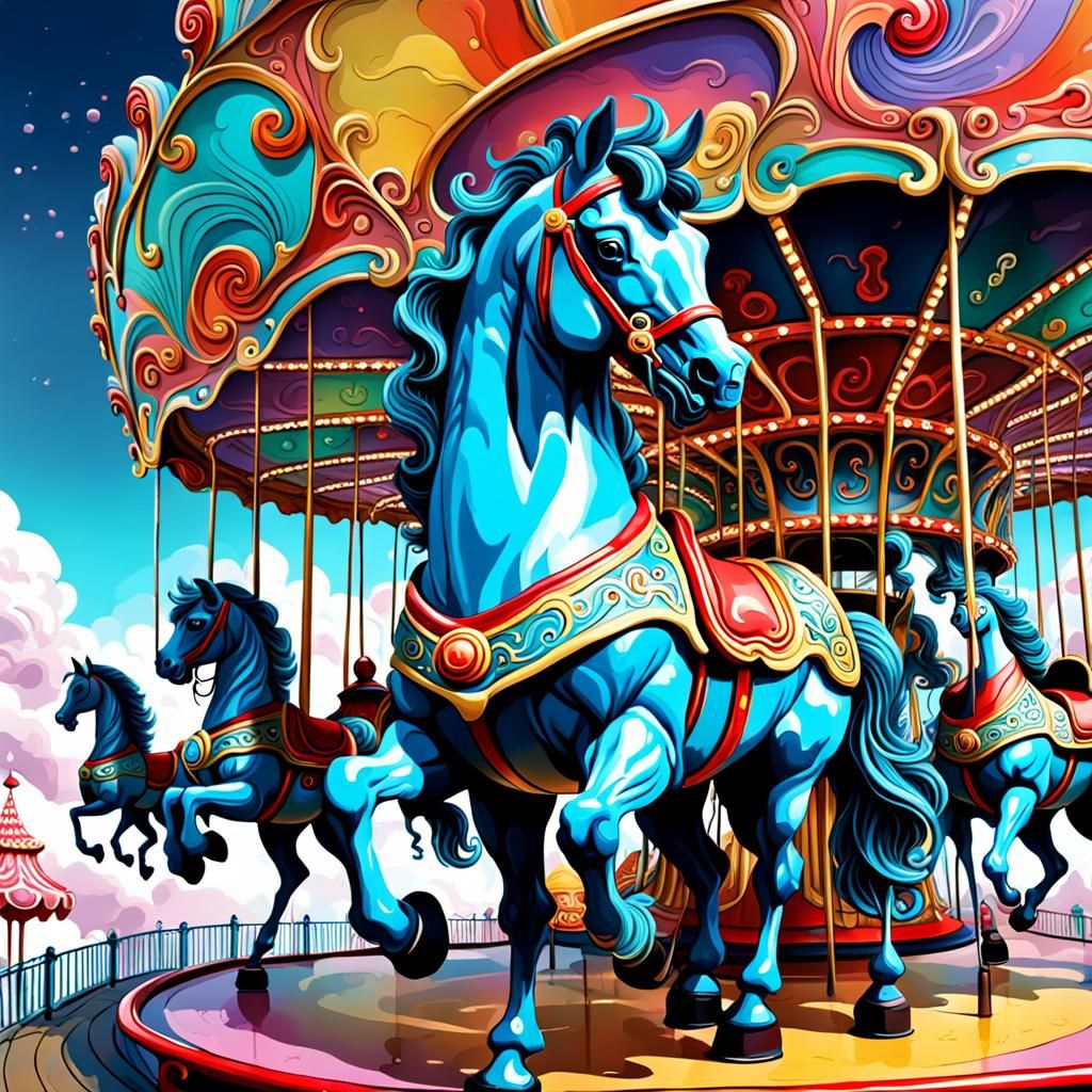 Surreal carousel 4