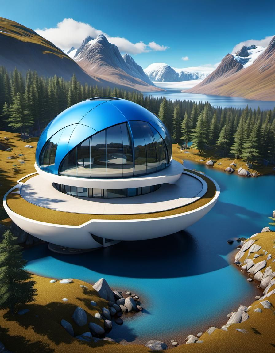 Futuristic house