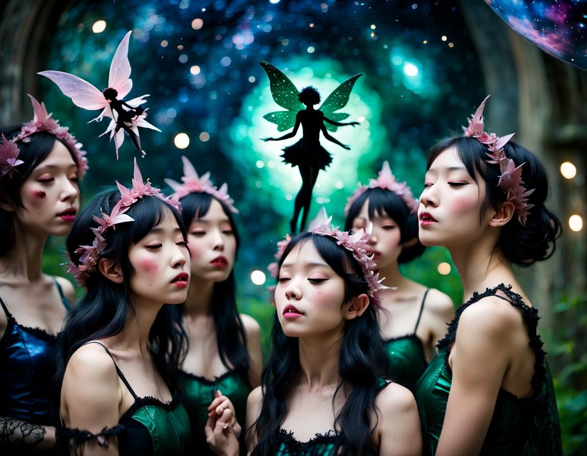 Fairies' Galactic Song: A Classical Baroque Vision