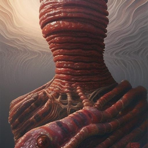 Bacon Golem: An Extraterrestrial Being