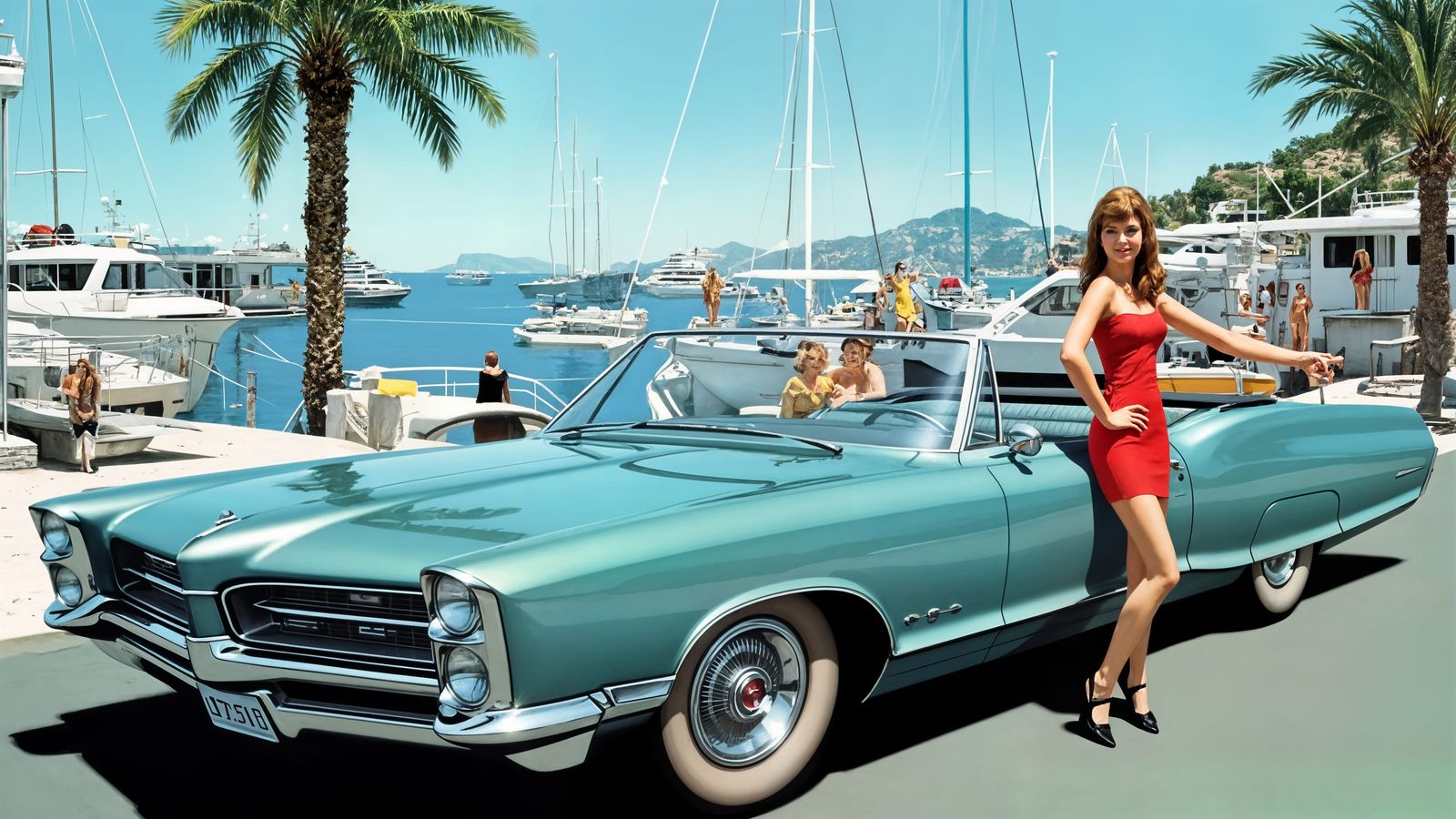 Raquel Welch in Monaco 1966 Glamour