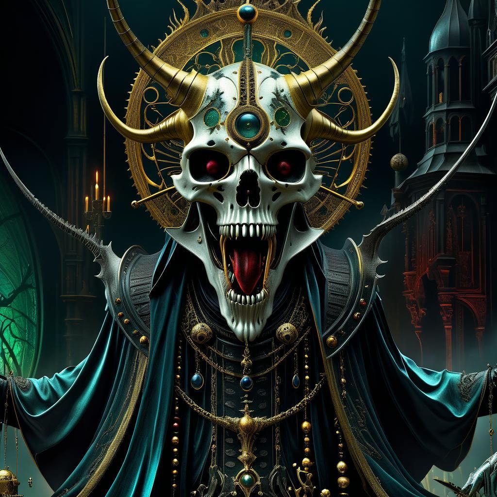 Malleus Maleficarum: Detailed Digital Painting