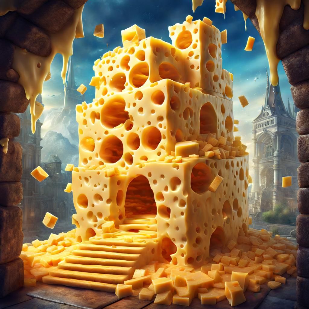Impossible Cheese Building: Fantasy Architecture in Anime St...