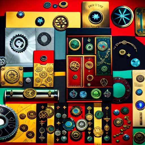 Mythical Metallic Discs, Coins and Medallions