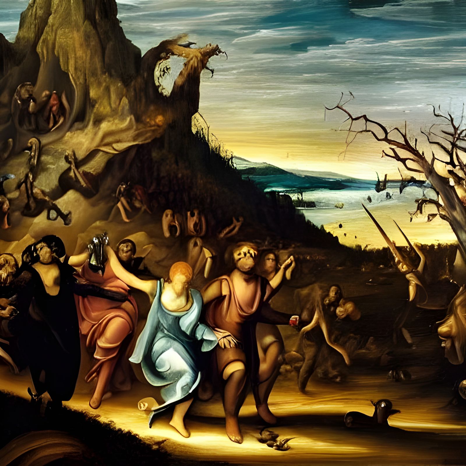 Damned Souls in Hellish Wastelands: Renaissance Horror