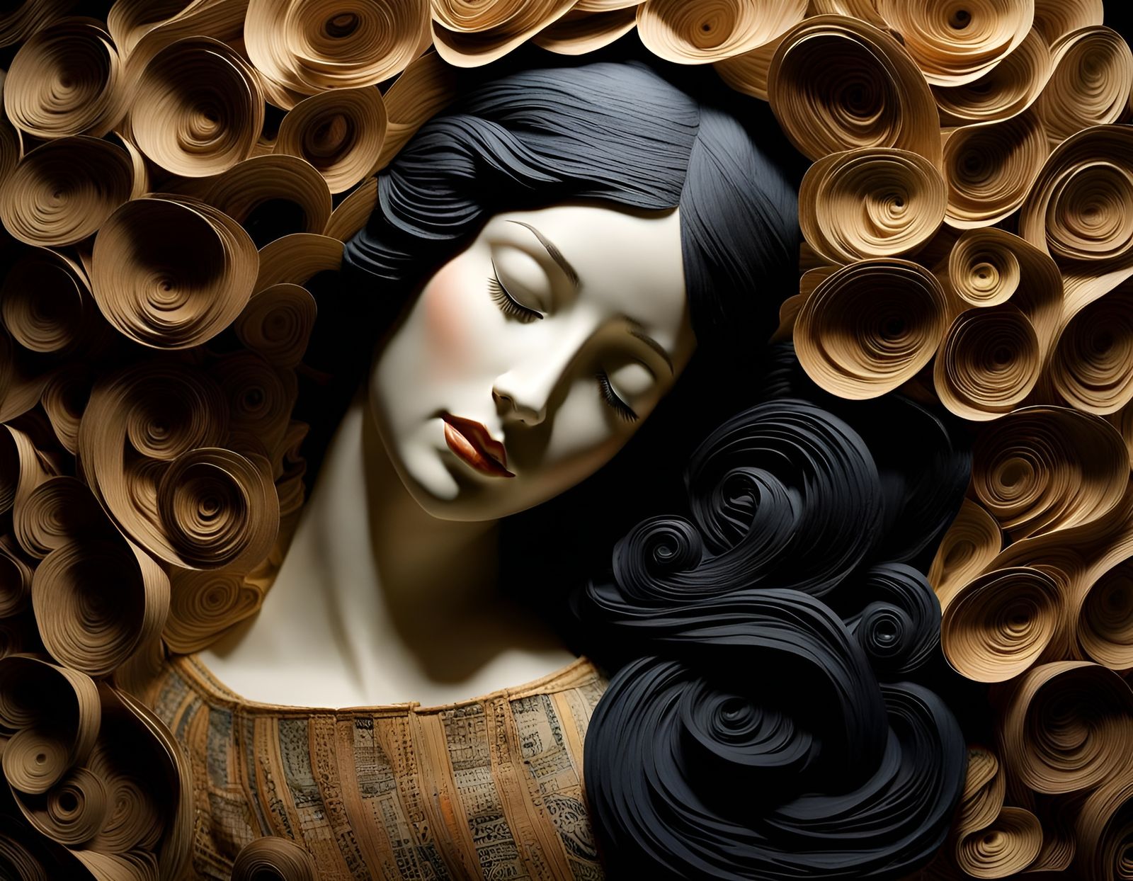 Dreamlike Confessional in Renaissance Style