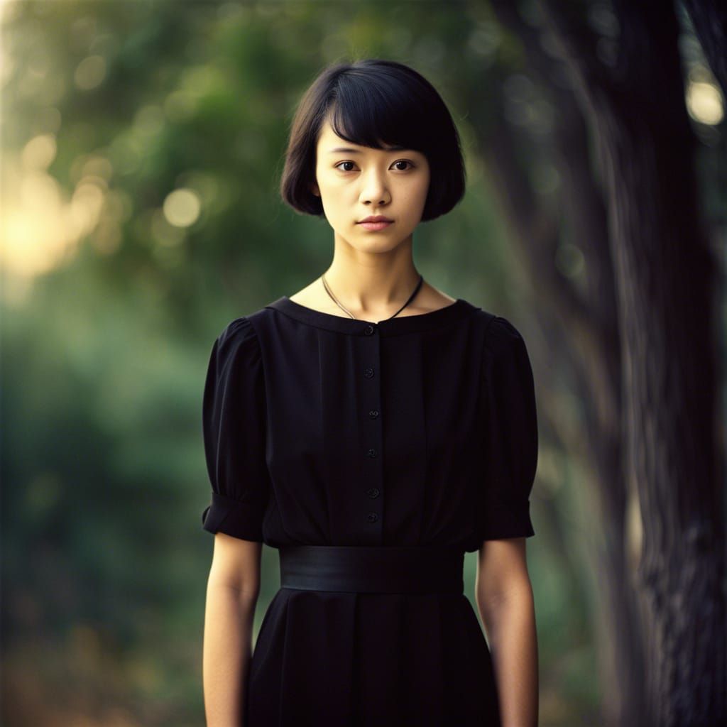 Portrait of a Girl at a Funeral