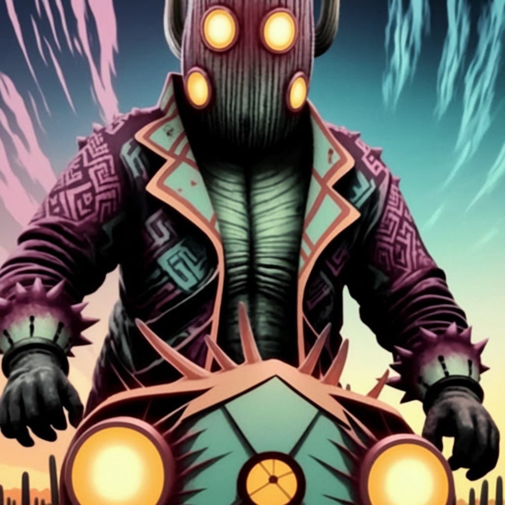 Saguaro Scarecrow