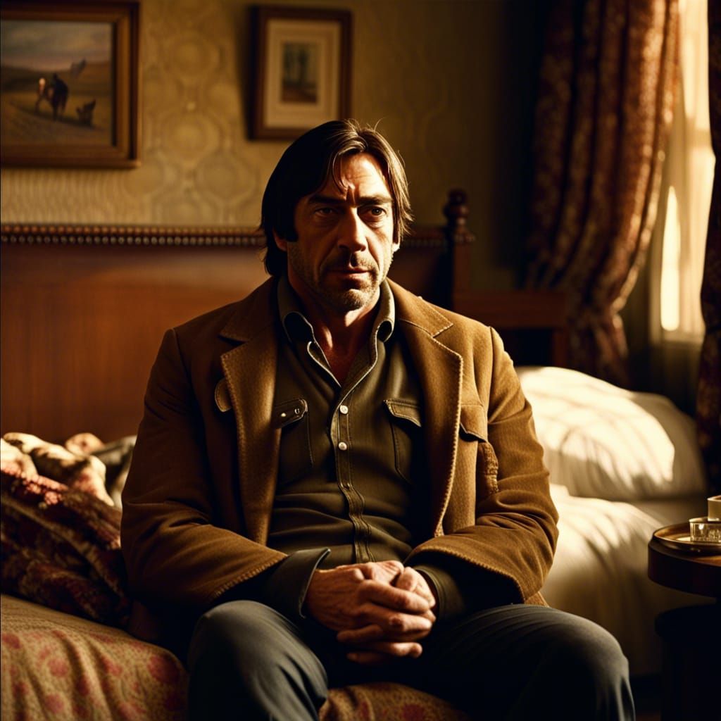 Hyperrealistic Coin Scene in Cosy Bedroom