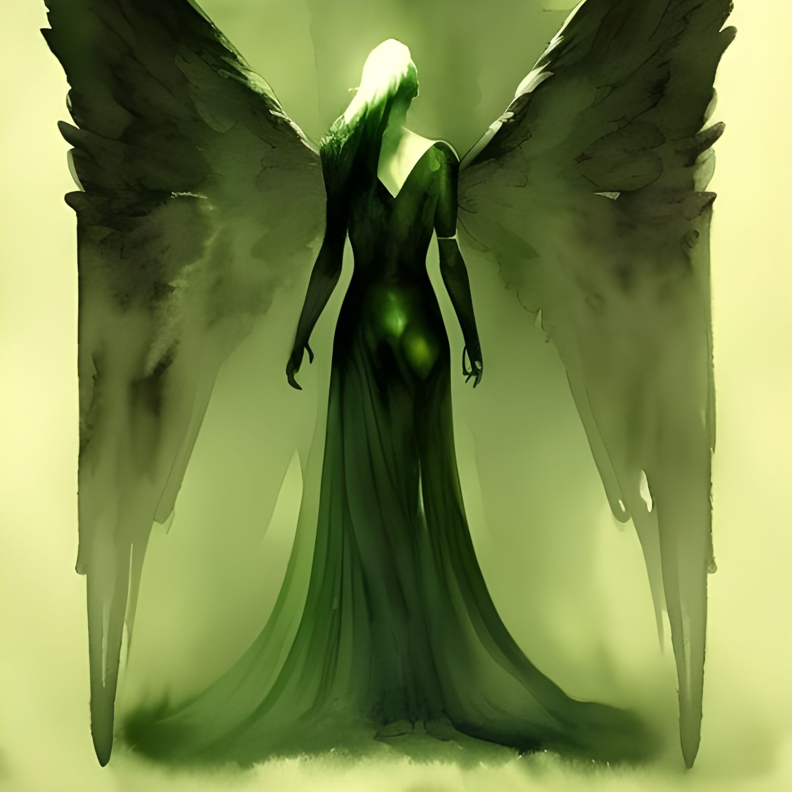 monochromatic angel