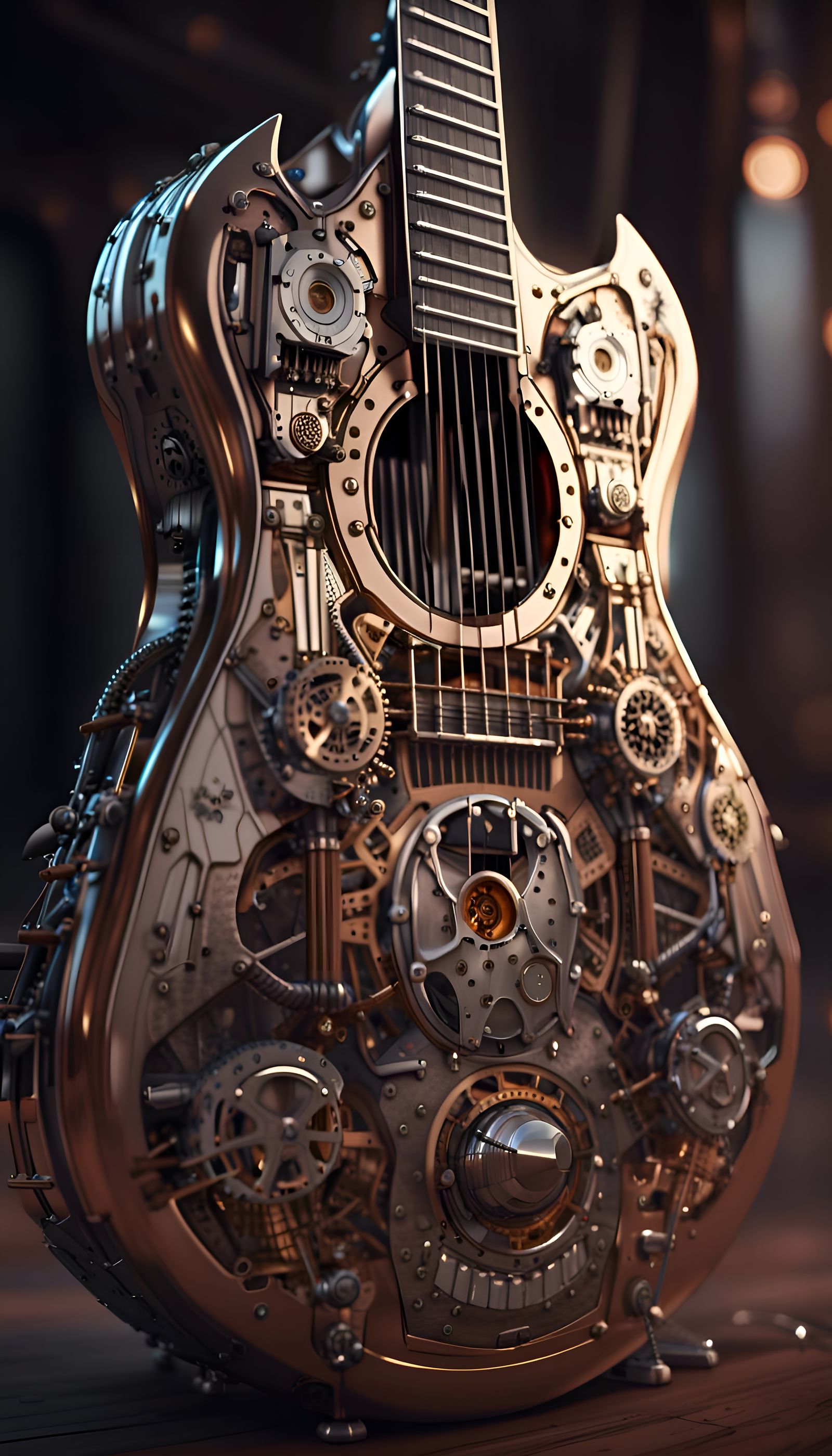 Steampunk Guitar