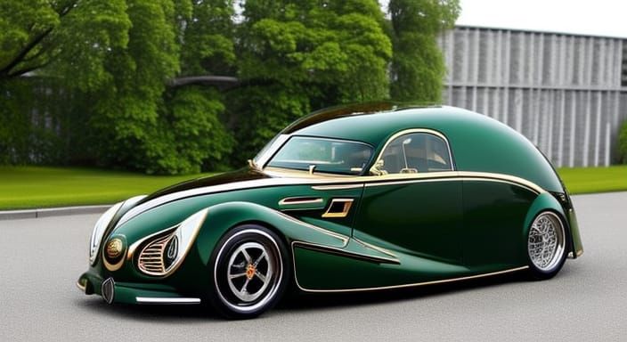 Ornate Steampunk Car Inspired by Faberge