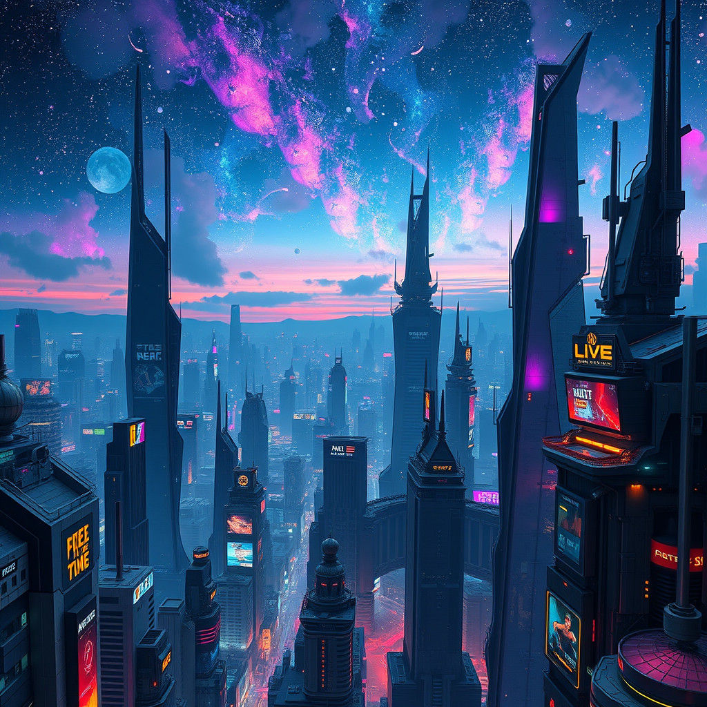 Centauri City, circa 2199