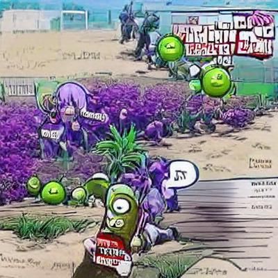 Minimalist Botanical Illustration of a Simple Plant