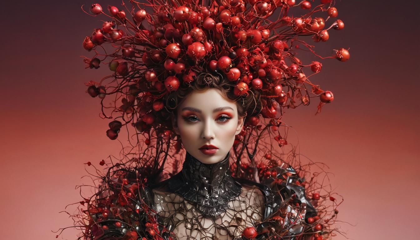 Photorealistic Portrait in Afrofuturism Style