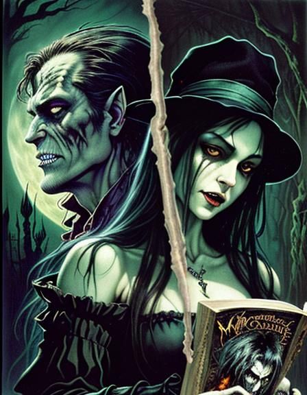 Classic Monsters Unite Under the Moon