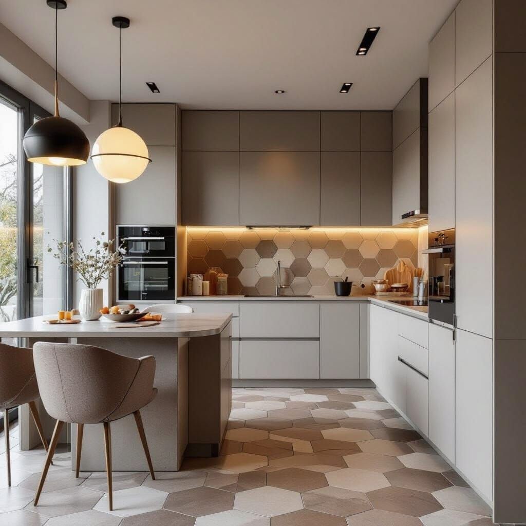 Modern Kitchen Interior Design Inspired by Rashid