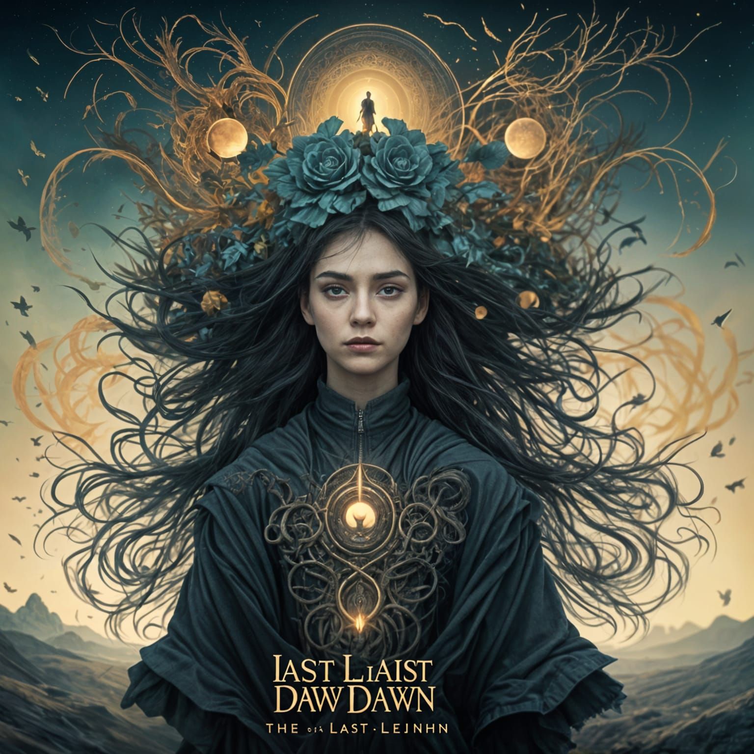 Faint Light of Dawn Illuminates the Sky