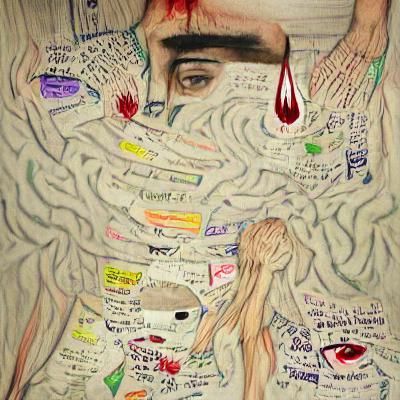 Visualizing Suicidal Thoughts: A Mindscape of Despair