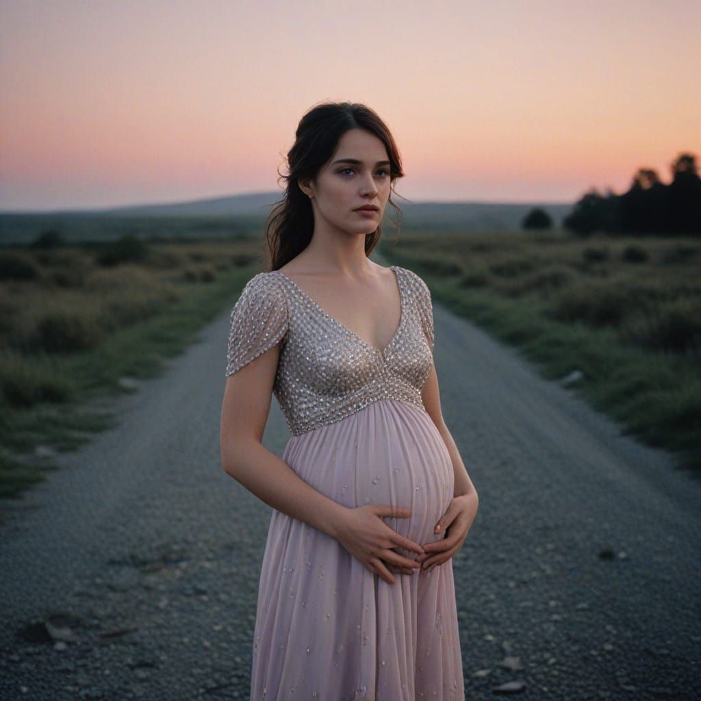 Ethereal Bride in Grand, Atmospheric Setting