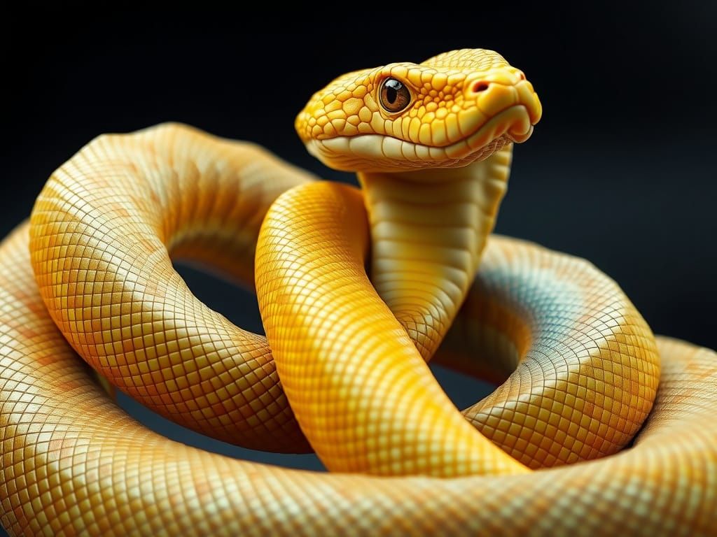 Viper and Boa Combat in 3D Anime Style