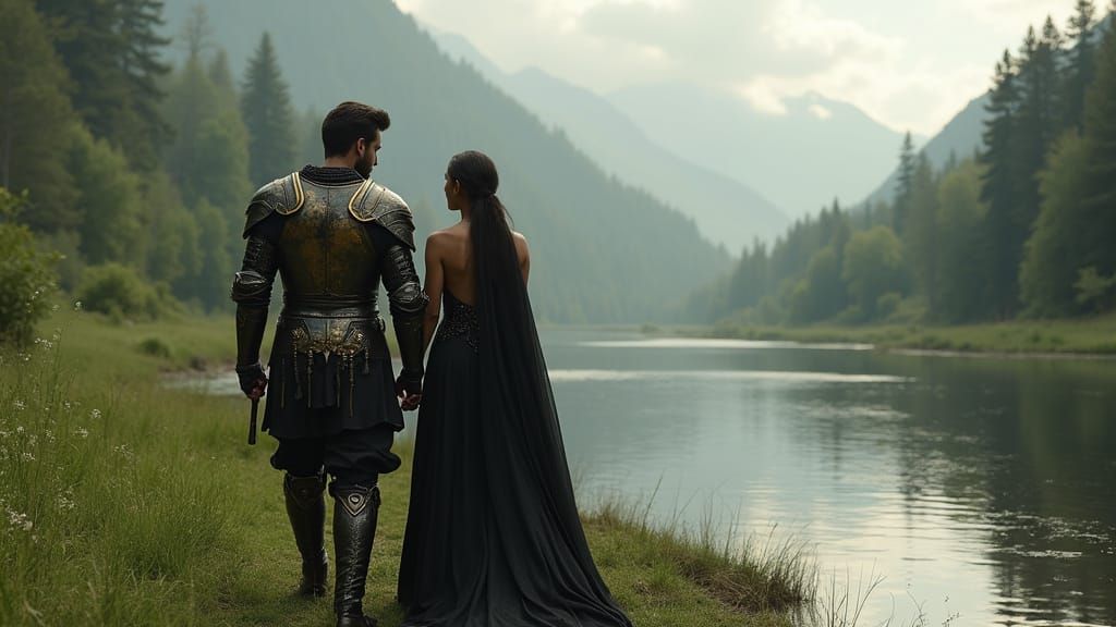 Peaceful Valley Walk in Soft Morning Light