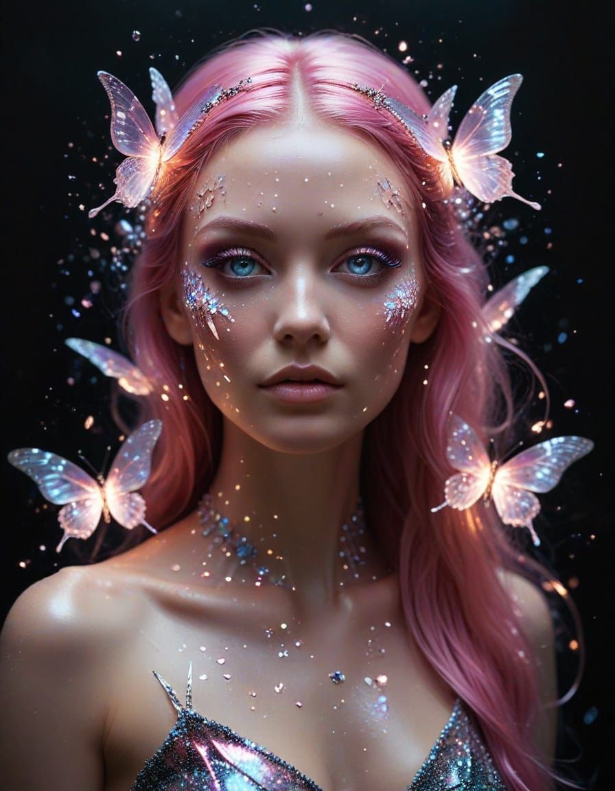 Crystal Goddess of Ephemeral Beauty