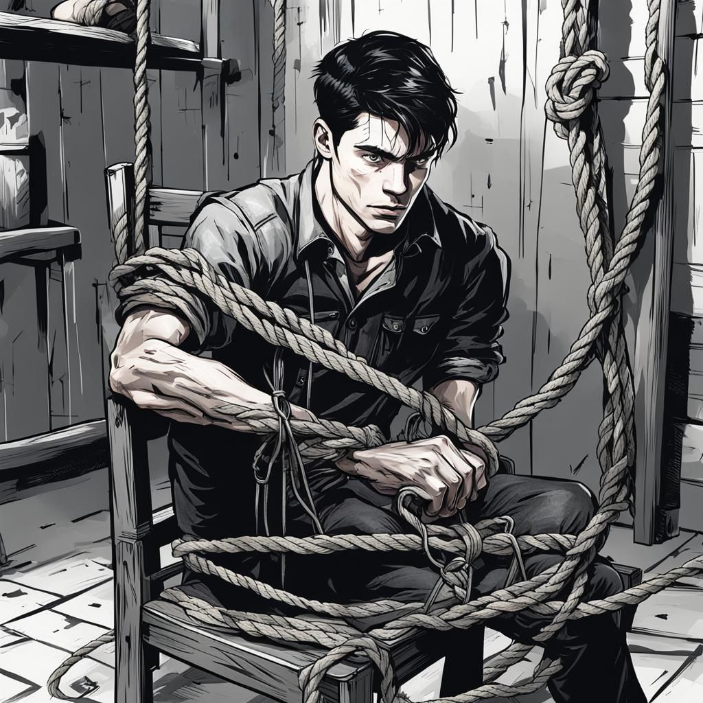 Young Man Bound and Tortured in Basement