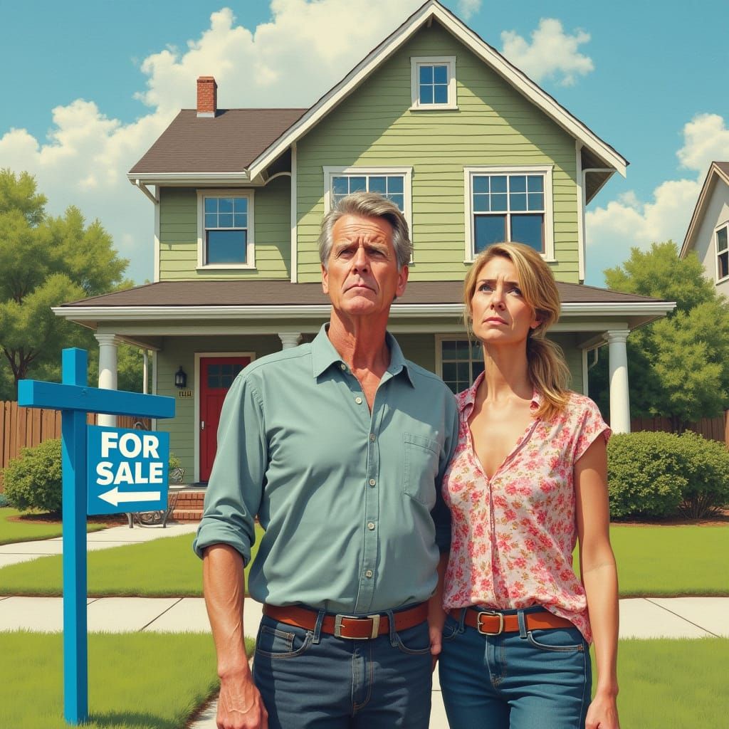 Concerned Couple Faces Overpriced Suburban Dream